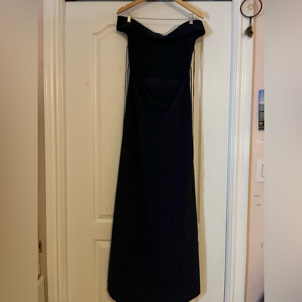 Navy Blue Prom Dress